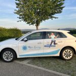 Neu beschriftetes Auto More Energy